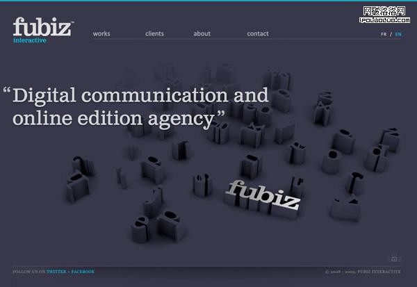 Purple Website Showcase - Fubiz