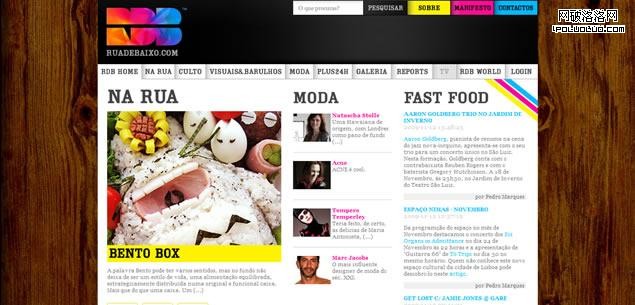 Magazine Web Design Styles