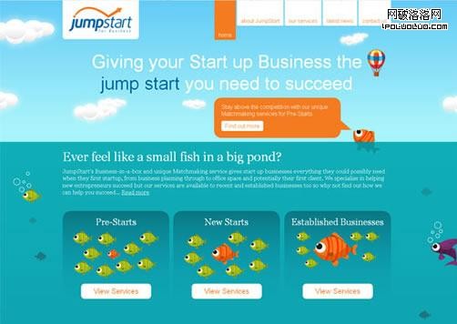 jumpstartforbusiness.co.uk - 翻頁、彈出