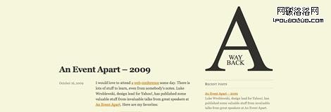2009年最佳網站設計