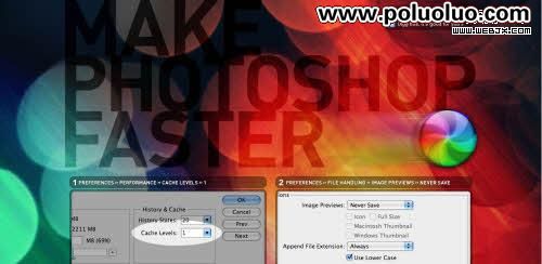 Make Photoshop Faster