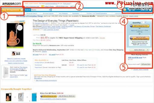 網站用戶體驗設計實例:亞馬遜購物用戶體驗_破洛洛