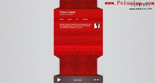 Business card website