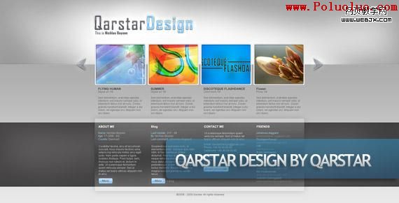 qarstar-creative-web-design-layout-inspiration