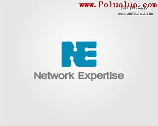 network-expertise-typographic-logo-inspiration