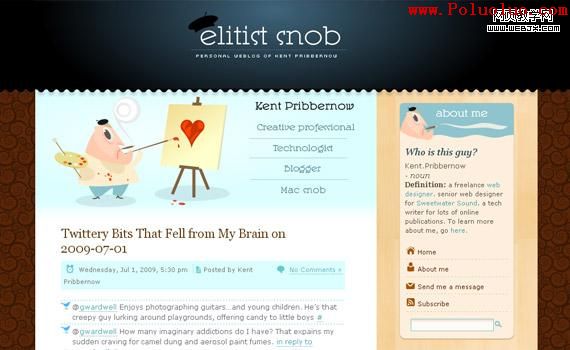 elitist-snob-web-design-inspiration