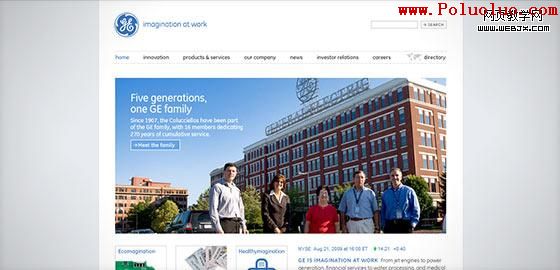 instantShift - Inspirational Corporate Website Designs