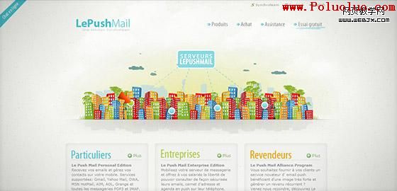 instantShift - Inspirational Corporate Website Designs