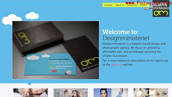 cleanbright13 30 Clean and Bright Website Designs