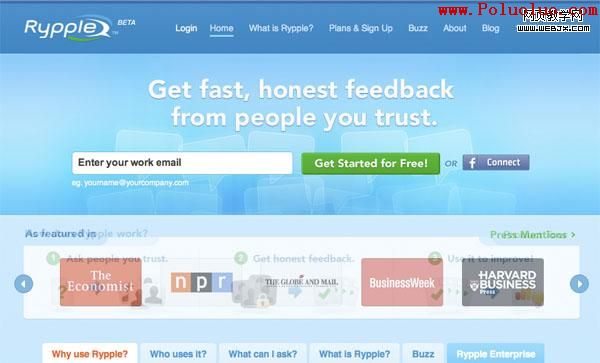 cleanbright28 30 Clean and Bright Website Designs