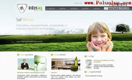 InterAg 11 grass based website designs