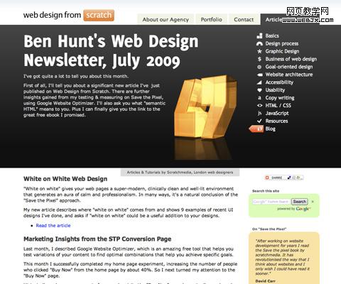 Ben Hunt's Web Design Newsletter