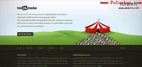 破洛洛 - 啟發靈感的企業網站設計