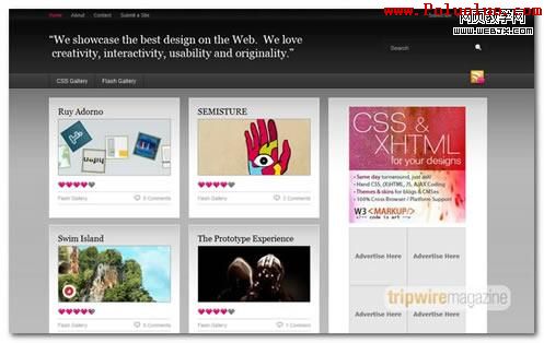 Inspiration for Web Designers