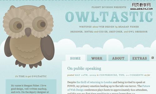 owltastic - creative web site
