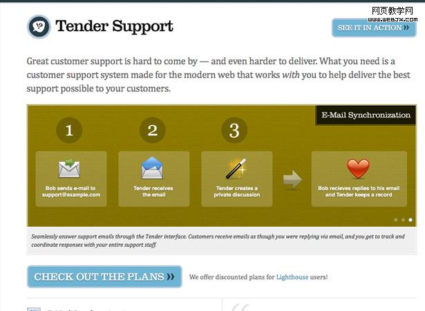 Tender Support