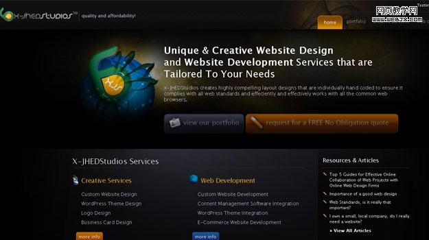 website design & web development services - X-JHEDStudios (Kitchener, ON)