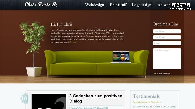 Chris Hortsch - Designer aus Deutschland - Webdesign, Logodesign, Printmedien, Artwork