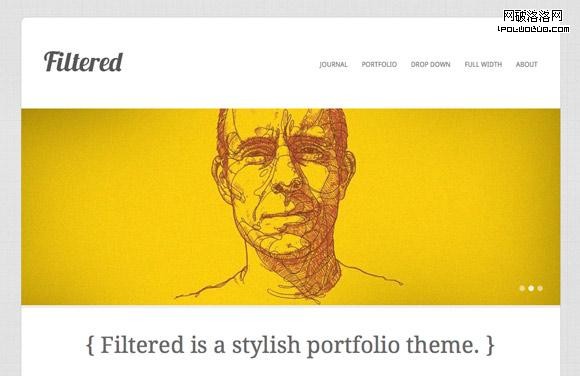 portfolio wordpress theme