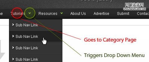 Jquery Menu6 in 45 jQuery Navigation Plugins and Tutorials