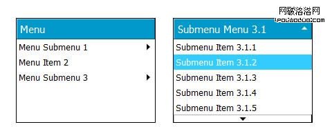 Jquery Menu40 in 45 jQuery Navigation Plugins and Tutorials