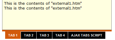 t3 37個Ajax和CSS實現的Tab選項卡切換效果界面