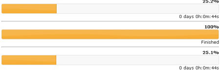 css3 jquery loading animations and progress bars