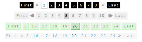 jPaginate: A Fancy jQuery Pagination Plugin with Demo