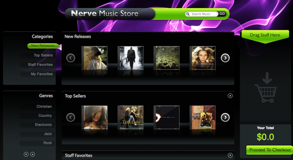 Nerve Music Store