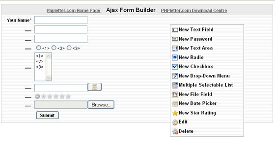 jQuery Form Plugins