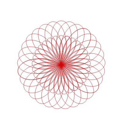 HTML5 Canvas實現玫瑰曲線和心形圖案的代碼實例   