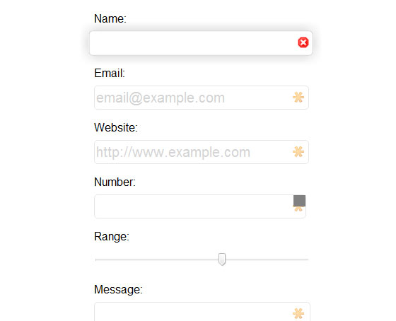Fancy Forms with HTML5, CSS3 + JS