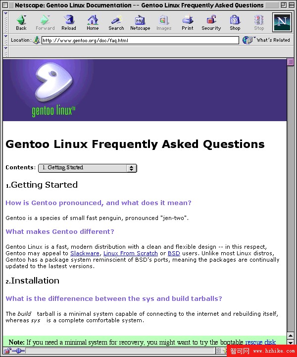 gentoo.org 重新設計，第 4 部分: 一個再生的站點
