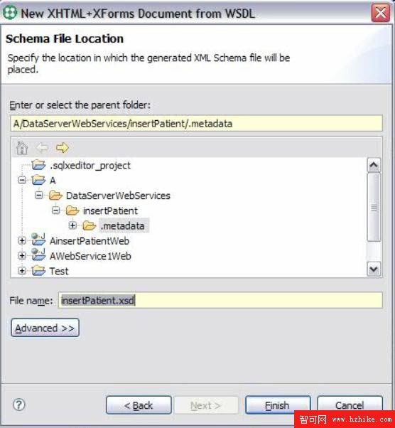 集成 XML Forms Generator 和 Data Studio，第 1 部分: 通過創建應用程序開始集成