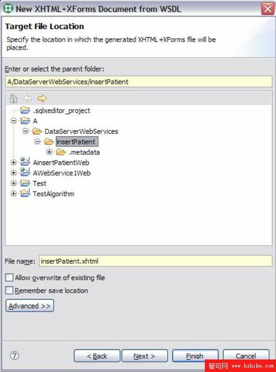 集成 XML Forms Generator 和 Data Studio，第 1 部分: 通過創建應用程序開始集成