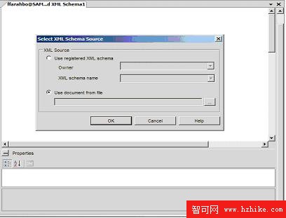 使用 DB2 Visual Studio 2005 Add-in 進行帶注釋的 XML 模式分解