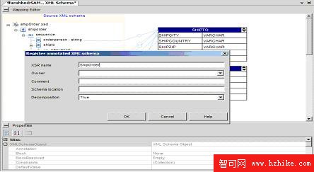 使用 DB2 Visual Studio 2005 Add-in 進行帶注釋的 XML 模式分解