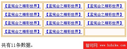 把XML的數據轉換成多列表格形式