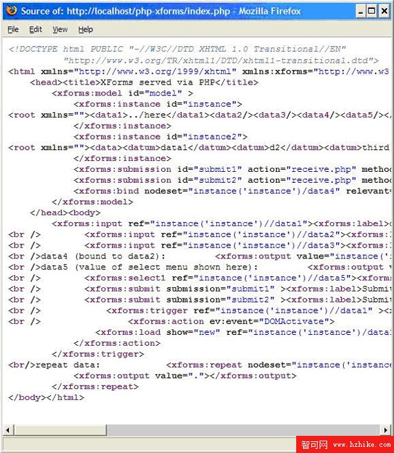 使用PHP創建XForms 第2部分