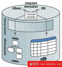 基於 pureXML 技術的數據庫表結構擴展