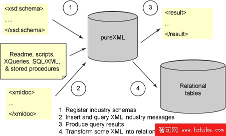 開始使用提供 pureXML 的行業格式和服務