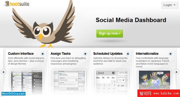hootsuite HTML5 Powered Web Applications: 19 Early Adopters