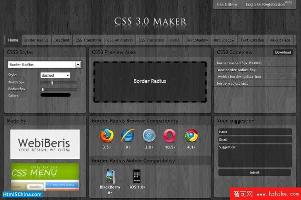 css3 maker HTML5 Powered Web Applications: 19 Early Adopters
