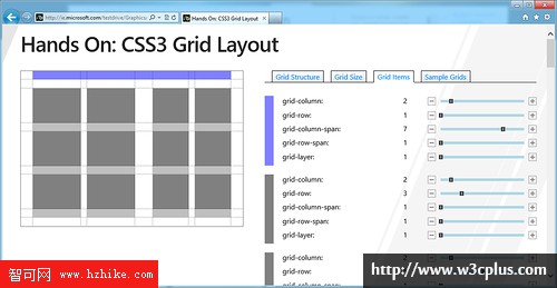 CSS3網格布局介紹——網格的運行