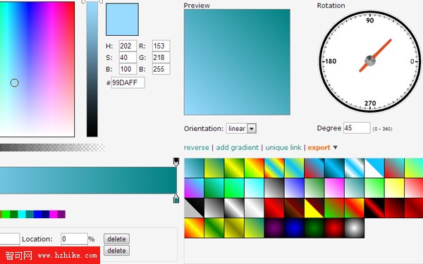 Angrytools Online Gradient Generator