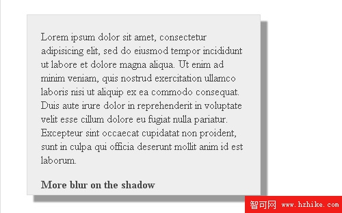 CSS3 Shadow