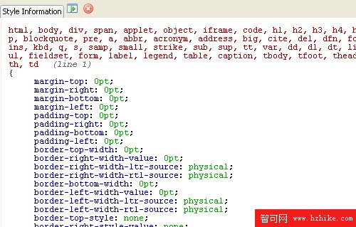 Reset-wd in The Principles Of Cross-Browser CSS Coding