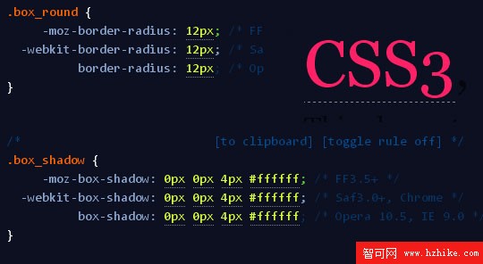 Cross browser CSS3 rule generator