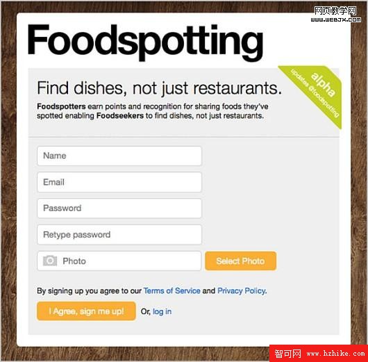 Food Spotting Form