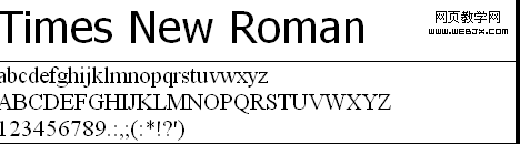 Times New Roman